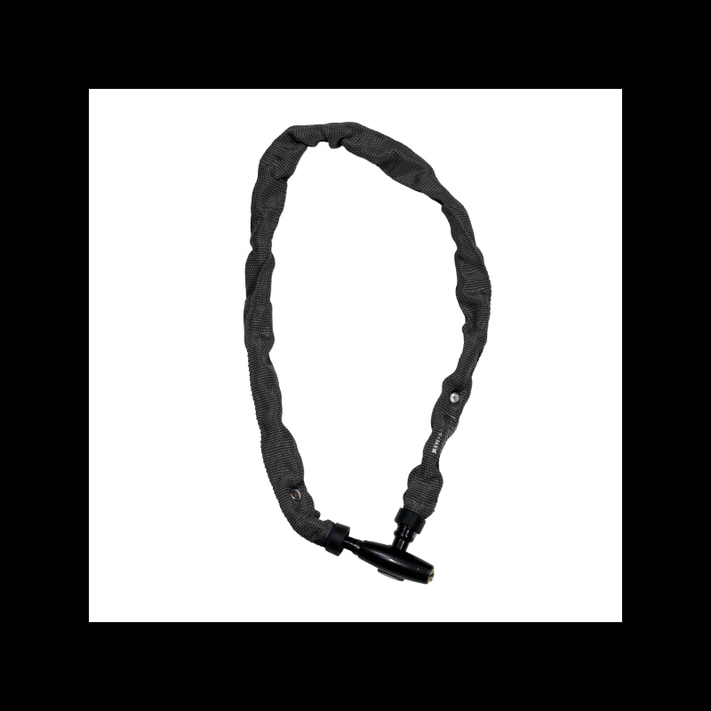 5 candados cadena keeper 465 4mm 65cm negro