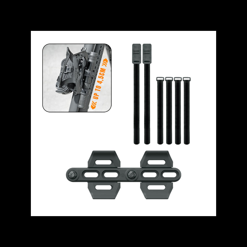 Adaptador portabidon cage shifter plus negro