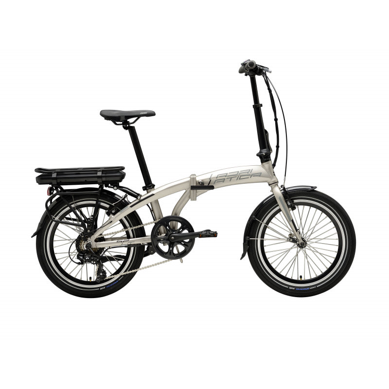 Bicicleta e-smile plus 20" 7v plegable gris e-bike