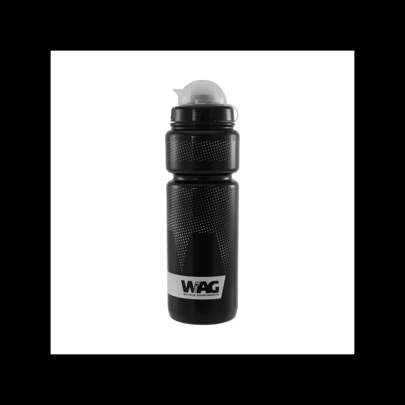 Bidon 750ml con tapa negro wag