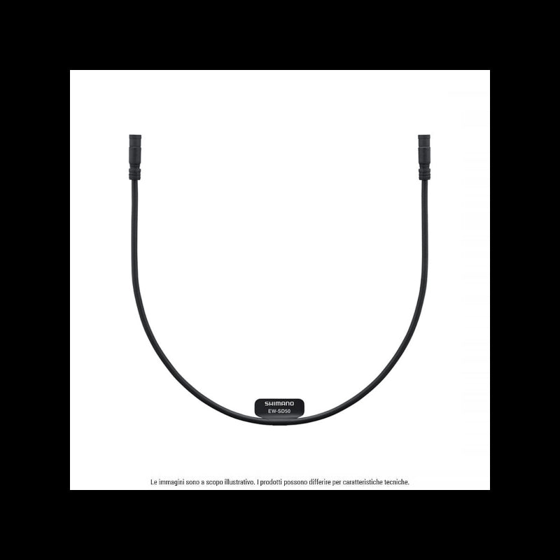 Cable electrico 800mm negro ew-sd50 e-tube di2