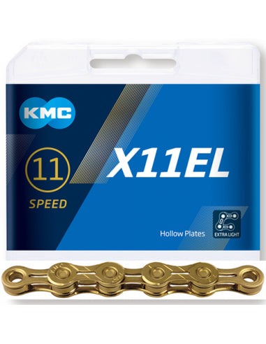 Cadena kmc x11 el oro 118p 11v