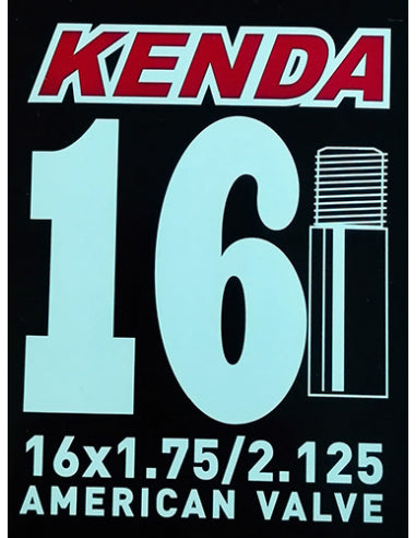 Camara 16x1.75-2.125 v/ancha 35mm kenda