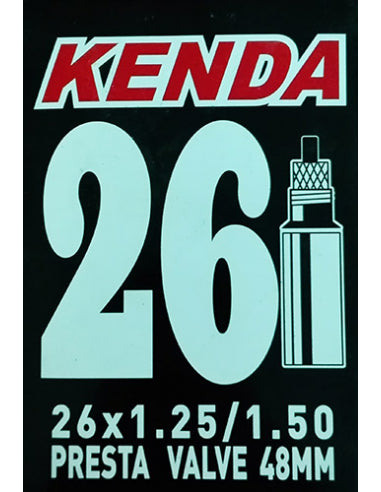 Camara 26x1.25/1.50 v/presta kenda