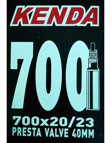 Camara 700x18/23c v/presta 40mm kenda