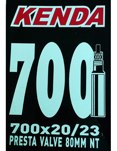 Camara 700x20/23 v/presta 80mm kenda