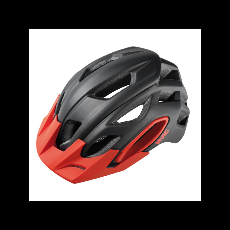 Casco oak t-l (60-64 cm), negro rojo wag