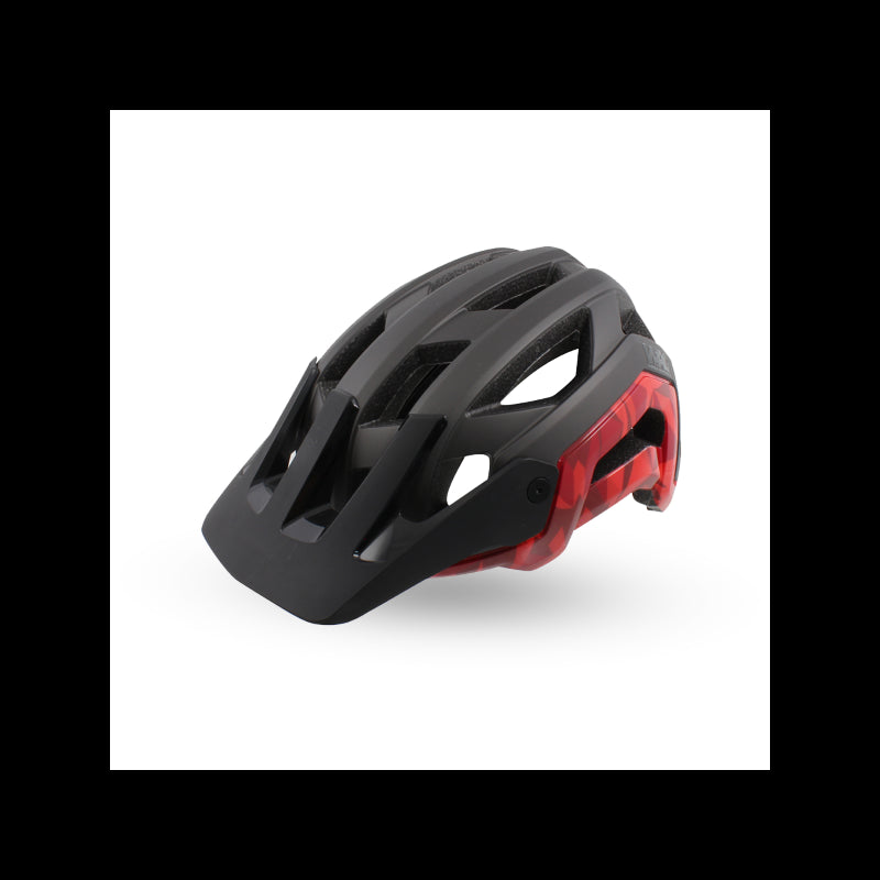 Casco phantom t-m (56-59 cm), negro rojo wag