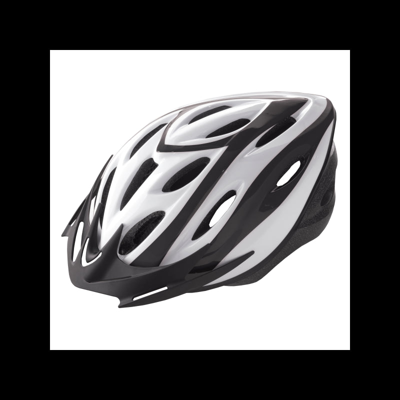 Casco rider out-mould blanco/negro t-m 54-58cm wag