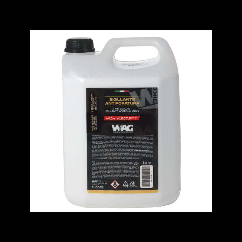 Liquido sellante alta viscosidad tubeless 5l wag