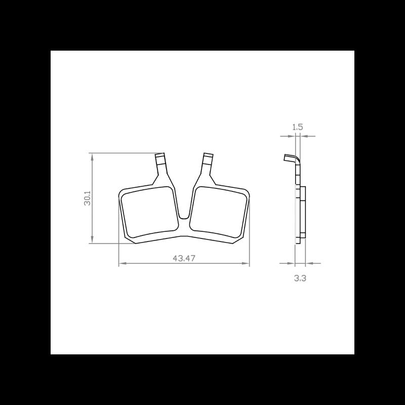 Pastillas fd magura mt5 e-bike wag