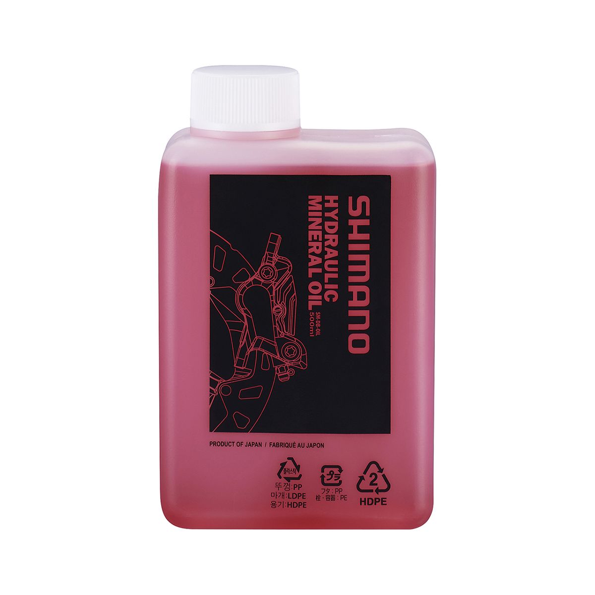 Aceite Mineral Hidráulico  liquido de freno Shimano Original 500ml